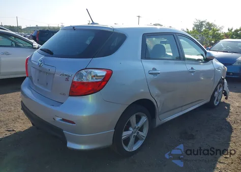2010 Toyota Matrix S from USA, damaged, VIN 2T1LE4EE8AC016139